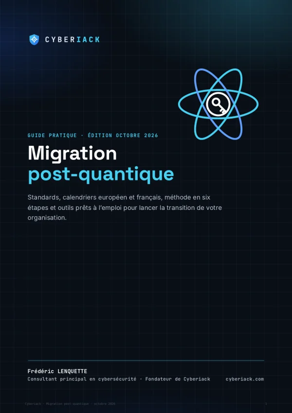 Couverture du guide « Migration post-quantique »
